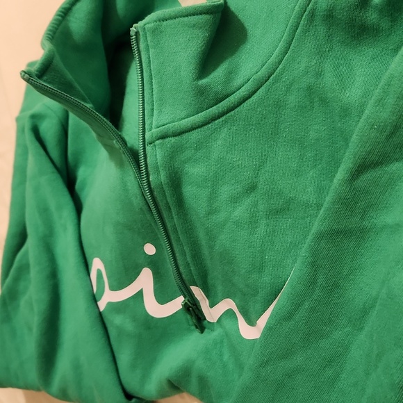 VS PINK quarter zip pullover nwt - Picture 3 of 3